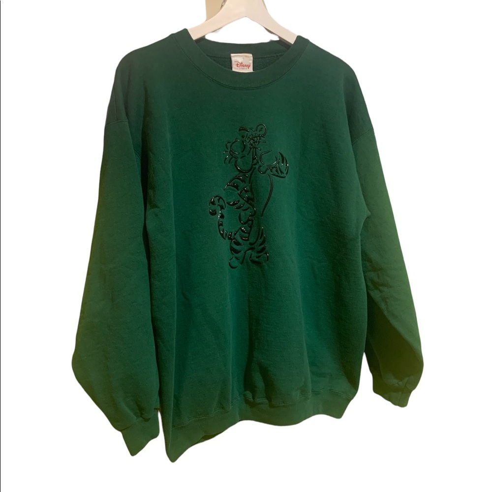 Vintage 1990s Vintage Disney Store Tigger Crewneck sweatshirt.